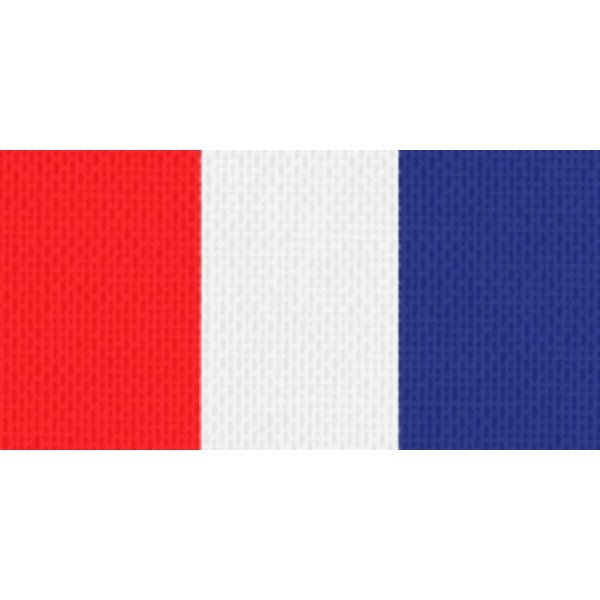 Halsband 22mm rot-weiß-blau