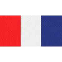 Halsband 22mm rot-weiß-blau