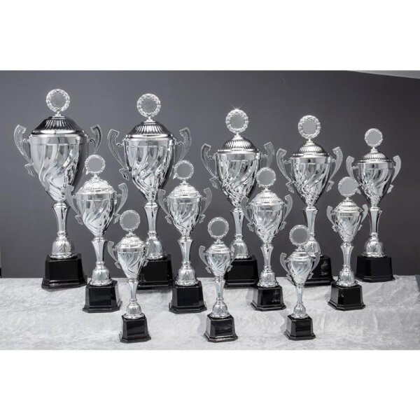 Pokal silber Ø80 Burghard für kleine und große Siegerlisten