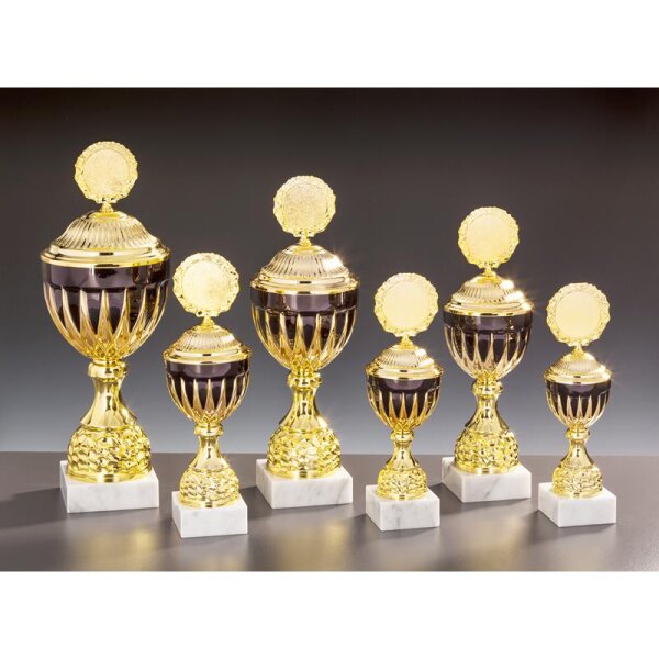 Pokal Gold-Schwarz Elena für professionelle Auftritte und hochwertige Ehrungen