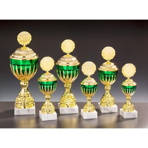Pokal Gold-Grün Siegmar für feierliche Übergaben und Erinnerungsstücke