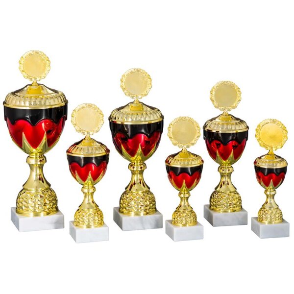 Pokal Schwarz-Rot-Gold 380mm Deutschland Sophie für Bühne, Podium und Präsentation