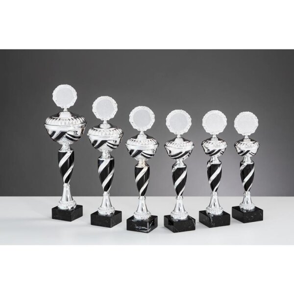 Pokal Silber-Schwarz Urte für Pokalserien in einheitlichem Look